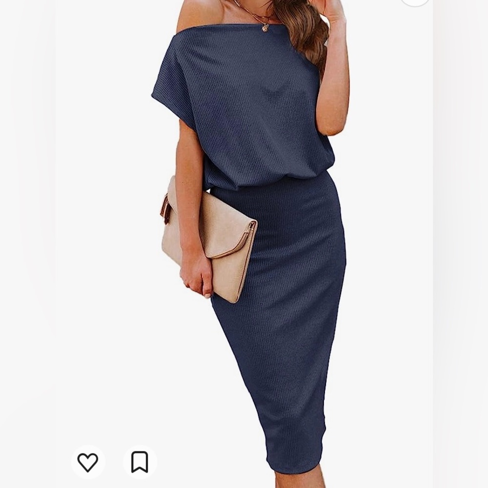 NWT BTFBM Women Summer Off Shoulder Casual dress
